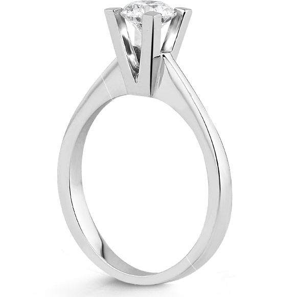 0.80 ct. Pırlanta Sertifikalı Tektaş Yüzük